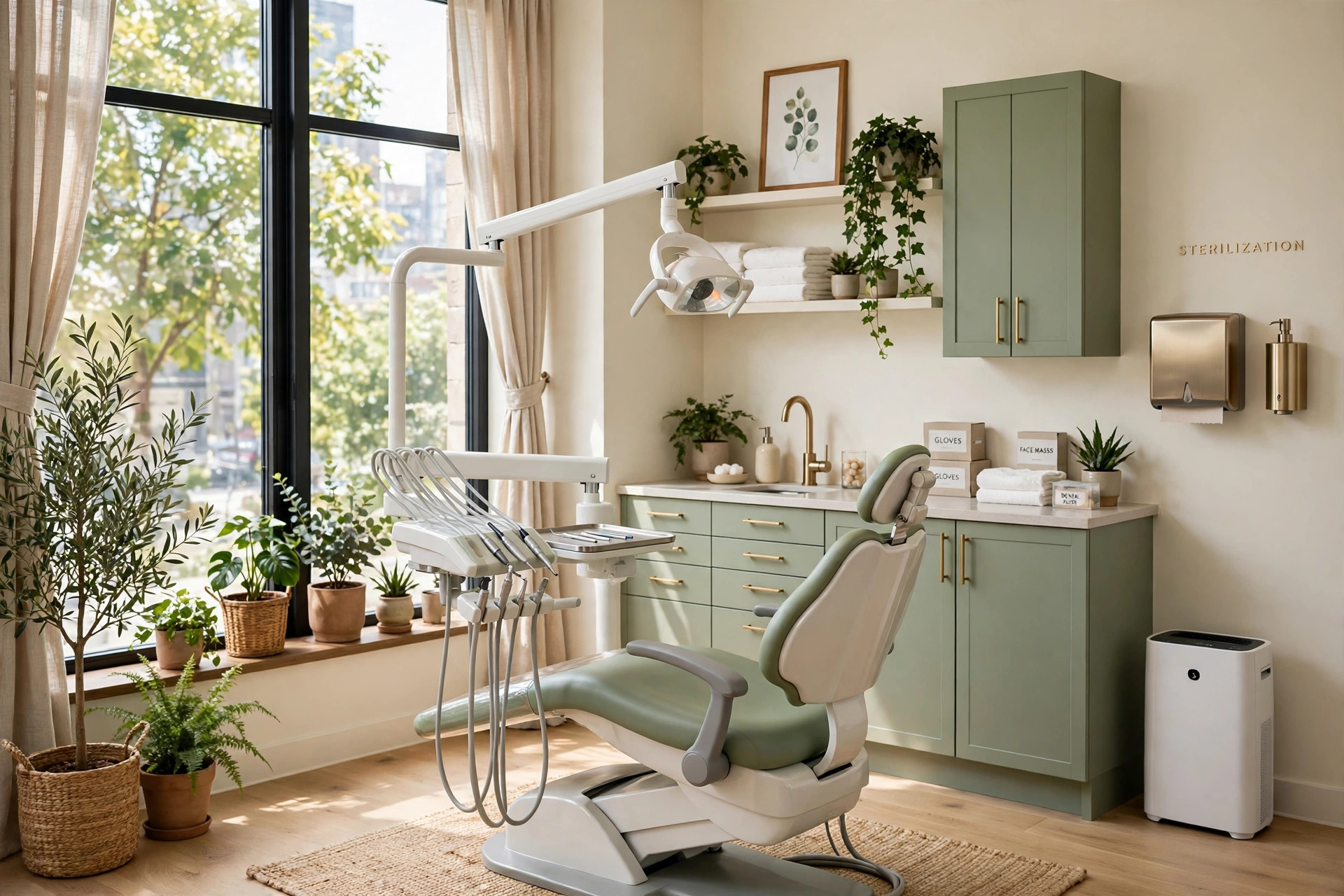 Inside the Willow Creek Dental studio